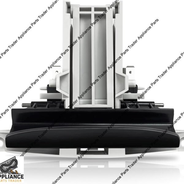 WPW10130695-OEM-Door Latch and Handle Assembly (Black)